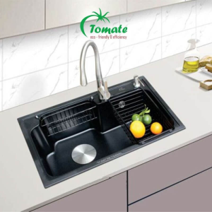 Chậu rửa chén 1 ngăn Tomate TOMCRE 7848BL