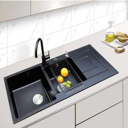 Chậu rửa chén Tomate TOMCRE 11650-K01BL